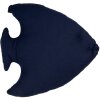Clayre & Eef Poduszka dekoracyjna Fish Maritime Design Biały Niebieski 40x45 cm