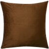 Poszewka na poduszkę Clayre & Eef brązowa 45x45 cm styl wiejski materiał syntetyczny