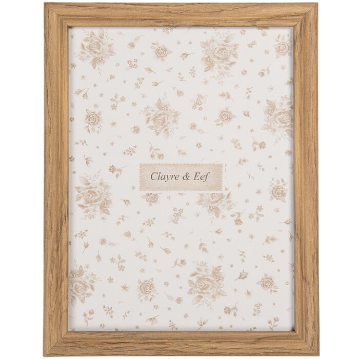 Clayre & Eef 2F1266M Ramka na zdjęcia 15x2x20 cm Styl boho Szkło MDF 13x18 cm