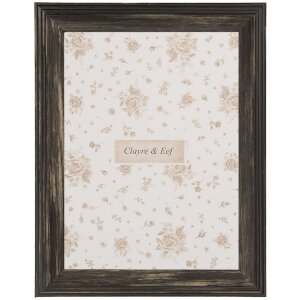Clayre & Eef 2F1269M Ramka na zdjęcia czarna 17x1x22...