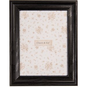 Ramka na zdjęcia Clayre & Eef 13x18 cm czarna, styl...