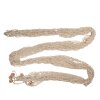 Clayre & Eef 66072 Dekoracja Fishnet Beige 200x400 cm Styl wiejski