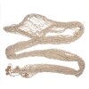 Clayre & Eef 66072 Dekoracja Fishnet Beige 200x400 cm Styl wiejski