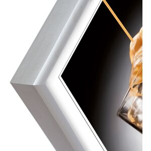 ZEP Burpali aluminiowa ramka na zdjęcia 21x29 7 cm srebrna DIN A4 przezroczyste szkło