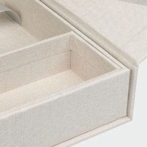 ZEP USB Photo Box Lodi Beige Linen 23x12,5x5 cm bez pamięci USB