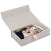 ZEP USB Photo Box Lodi Beige Linen 23x12,5x5 cm bez pamięci USB