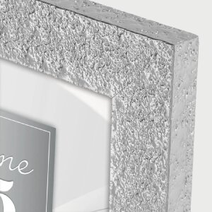 Ramka kolażowa ZEP Orion srebrna 4 zdjęcia w formacie 10x15 cm