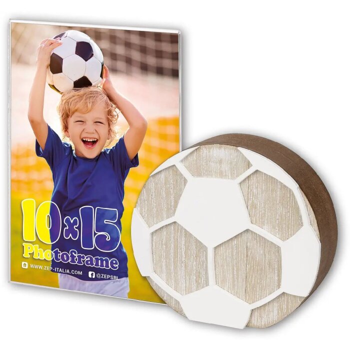 ZEP Akrylowa i drewniana ramka na zdjęcia Messi 10x15 cm
