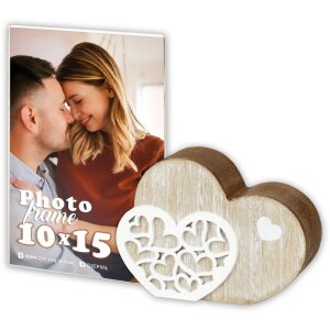 ZEP Akrylowa i drewniana ramka na zdjęcia Gioia 10x15 cm