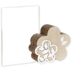 ZEP akrylowa i drewniana ramka na zdjęcia Flora 10x15 cm