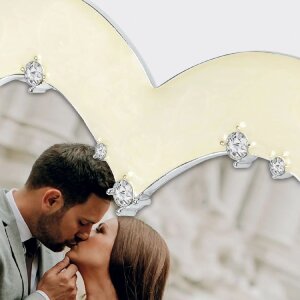 Metalowa ramka na zdjęcia ZEP Debussy 14x16 cm w...