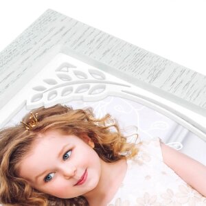 ZEP Drewniana ramka na zdjęcia Eveline 15x20 cm biała Ramka okolicznościowa