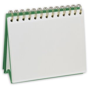 Album spiralny OLIVER zielony 13x19 cm – naklejki, 20 stron