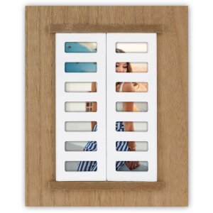 ZEP Drewniana ramka na zdjęcia Procida Brown 10x15 cm z...