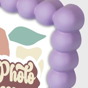 ZEP Drewniana ramka na zdjęcia Pop Violet 13x18 cm