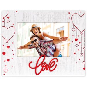 ZEP Drewniana ramka na zdjęcia Gianna Red 10x15 cm