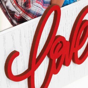 ZEP Drewniana ramka na zdjęcia Gianna Red 10x15 cm