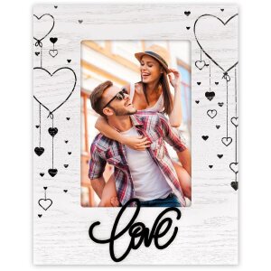 ZEP Drewniana ramka na zdjęcia Gianna Black 10x15 cm