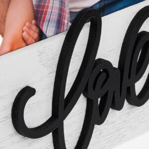 ZEP Drewniana ramka na zdjęcia Gianna Black 10x15 cm