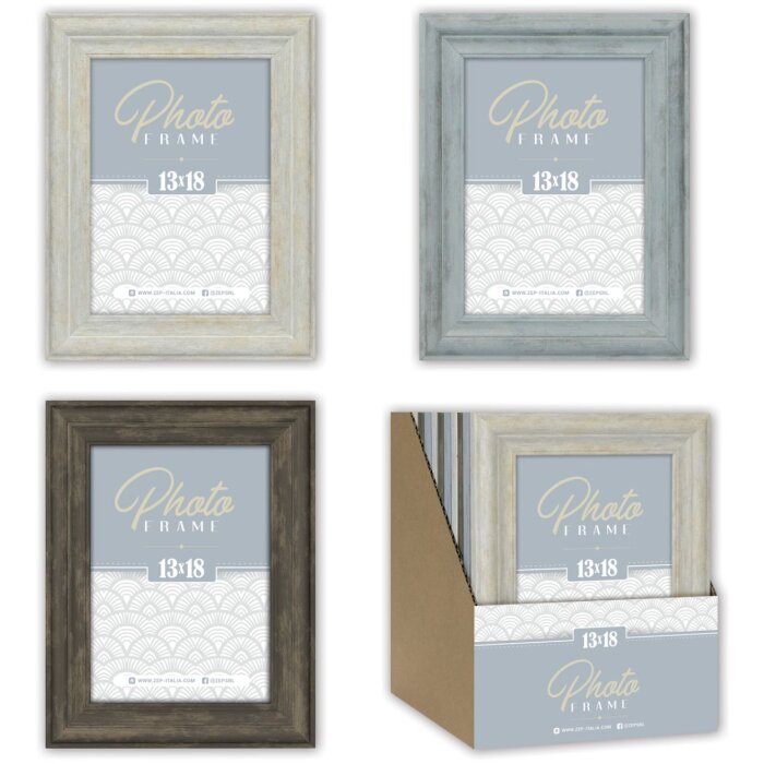 ZEP TDF68 PS Bilderrahmen INDIA 15x20 cm – Farblich sortiert