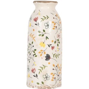 Clayre & Eef Wazon ceramiczny Ø 8x20 cm...