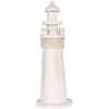 Clayre & Eef 6H2409 Dekoracyjna latarnia morska biała Ø 10x30 cm styl wiejski