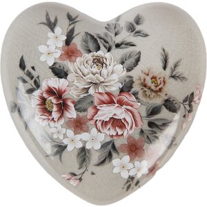 Clayre & Eef Dekoracyjne serce ceramiczne...