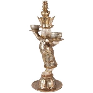 Clayre & Eef dekoracyjny królik złoty 35x22x58...