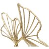 Rzeźba Mauro Ferretti Leaf Glam Gold 25x8,5x35 cm