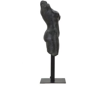 Mauro Ferretti Rzeźba Muzeum Kobieta 19x17x50 cm czarny