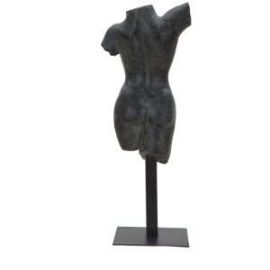 Mauro Ferretti Rzeźba Muzeum Kobieta 19x17x50 cm czarny