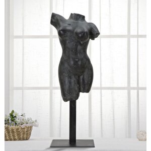 Mauro Ferretti Rzeźba Muzeum Kobieta 19x17x50 cm czarny