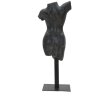 Mauro Ferretti Rzeźba Muzeum Kobieta 19x17x50 cm czarny