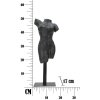 Mauro Ferretti Rzeźba Muzeum Kobieta 19x17x50 cm czarny