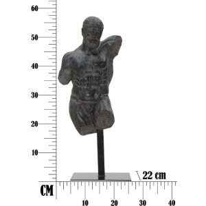 Mauro Ferretti Sculpture Museum Man 26x22x57,5 cm czarny