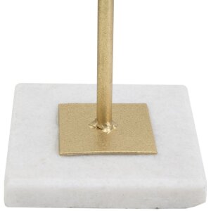 Rzeźba Mauro Ferretti Cube 16x18x52,5 cm biało-złota