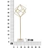 Rzeźba Mauro Ferretti Cube 16x18x52,5 cm biało-złota