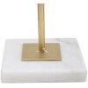 Rzeźba Mauro Ferretti Cube 16x18x41,5 cm biało-złota