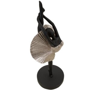 Mauro Ferretti figurka tancerki 14x14x42,5 cm czarny srebrny