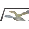 Mauro Ferretti dekoracja ścienna kaktus ramka 50x1,3x50 cm zielony jasnoniebieski