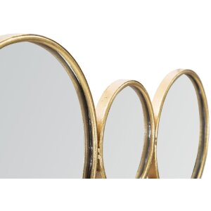 Panel ścienny Mauro Ferretti z lustrami 100x2,3x51,5 cm w kolorze złotym