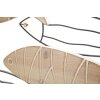 Mauro Ferretti panel ścienny ryba 60x2x30 cm czarny naturalny kolor