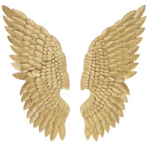 Mauro Ferretti panel ścienny Ali Beauty Set 2 sztuki 37,5x3x100 cm kolor złoty