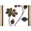 Mauro Ferretti Girish 30x2,5x60 cm brązowo-czarny panel ścienny wykonany z żelaza i MDF