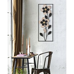 Mauro Ferretti panel ścienny Divaker 27x2,5x70 cm brązowy czarny