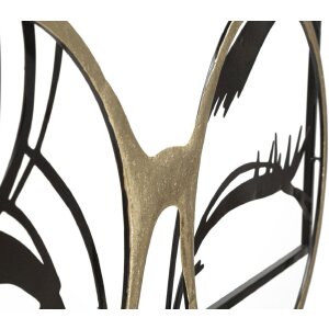 Okulary ścienne Mauro Ferretti 89,5x3,8x41,3 cm czarne