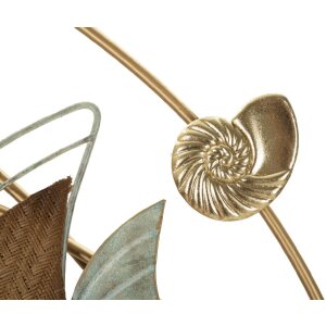 Mauro Ferretti panel ścienny Dory 61x5x86 cm niebieskie złoto