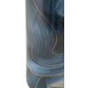 Mauro Ferretti Wazon Elegant Ø 15x34 cm niebieskie złoto z pokrywką