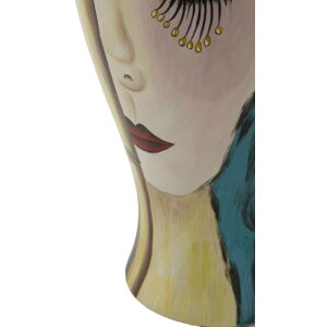 Mauro Ferretti wazon art face Ø 28x50 cm wielokolorowy