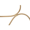 Mauro Ferretti lustro ścienne Almeria Ø 65,5x3 cm brązowy